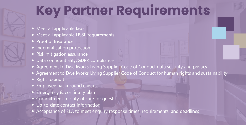 Housing Partner Requirements