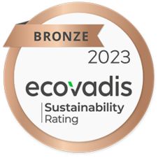 EcoVadis Bronze Sustabilability Rating given to Dwellworks Living in 2023.