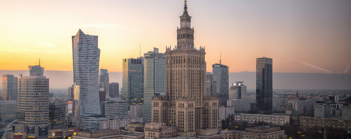 Dwellworks Living Global Corporate Housing Solutions - Warsaw skyline